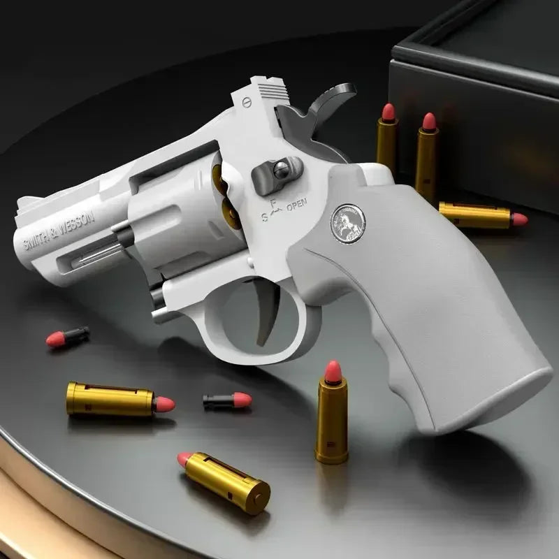 Toy Revolver Continuous Firing ZP5 Soft Dart Blaster Toy
