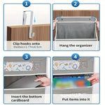 Generic 1PC Hanging Storage Bag with Pockets Over The Door Wall Mounted Storage Rack for Household Space Saving Hanging Organizer Home