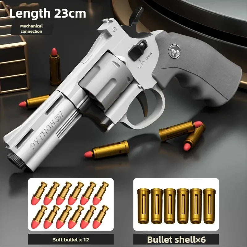 Toy Revolver Continuous Firing ZP5 Soft Dart Blaster Toy