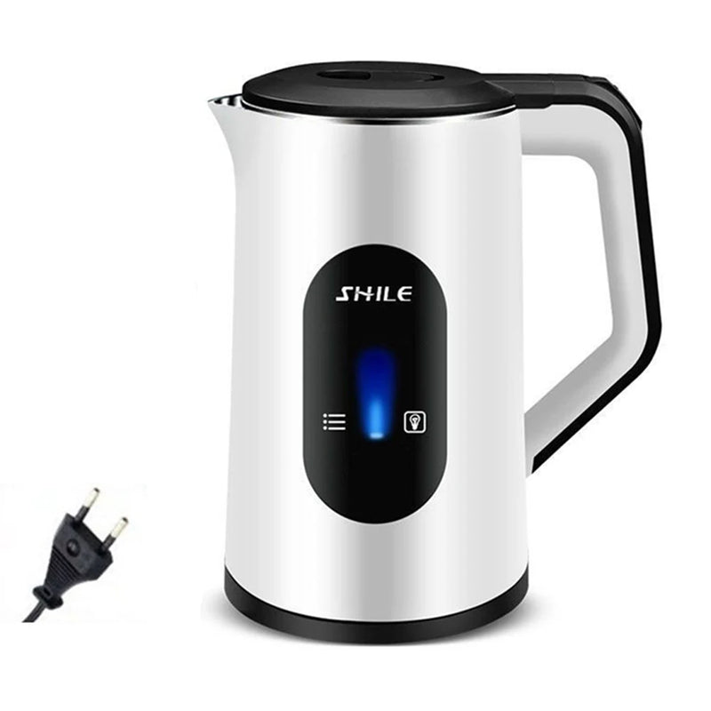 wAvvle 2.2L Stainless Steel Electric Digital Display Large Tea Kettle Auto-Shutoff Thermal Water Kettle 1500W Fast Boil Tea Pot Kettle