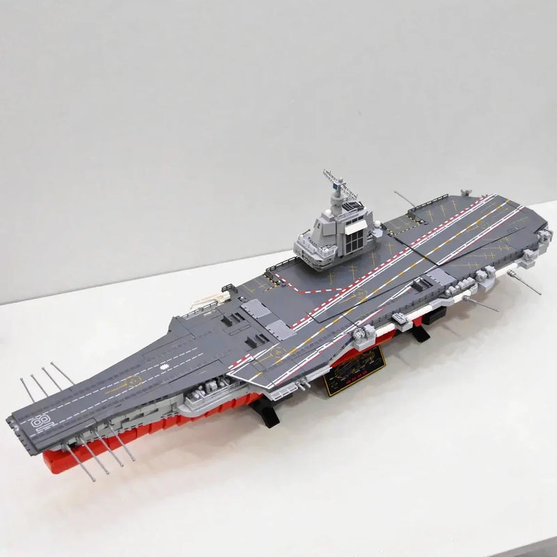 Lego STYLE 3049PCS Military Aircraft Carrier Ship Building Blocks