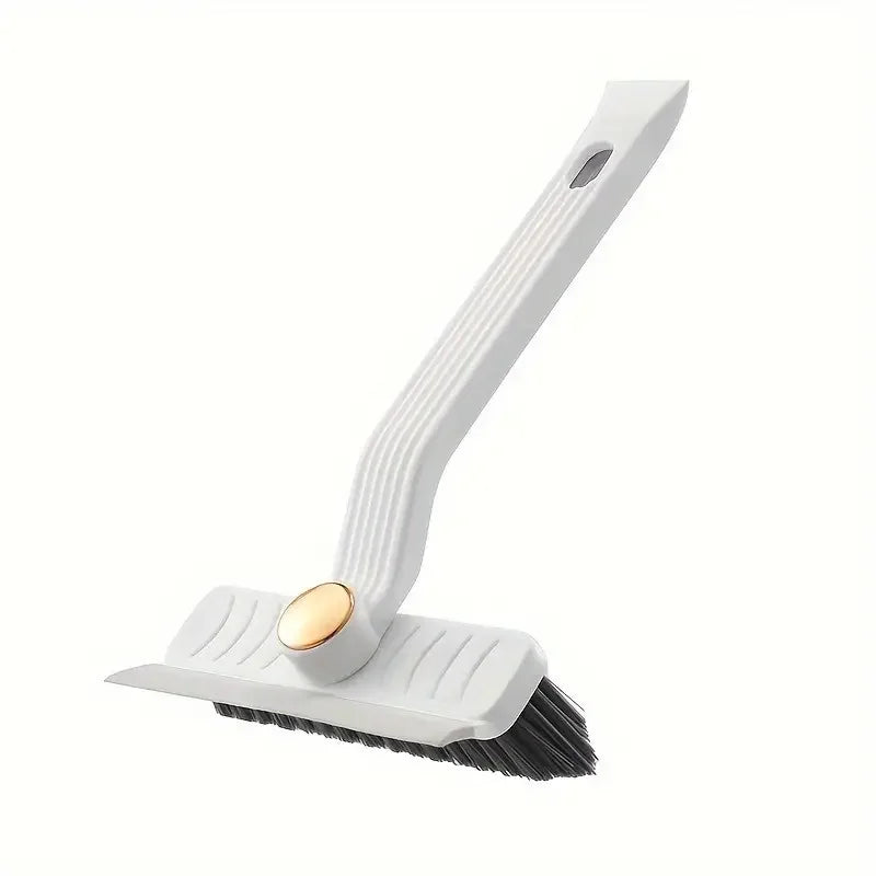 east Essentials Multi-Purpose Tile Cleaning Brush, 360° Rotating Hard Bristle Scrubber for Bathroom & Kitchen Floors and Walls