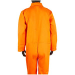 Adult Orange Prisoner Halloween Costume – Unisex Carnival Cosplay Jumpsuit