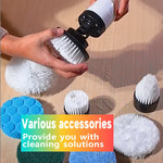 Cordless Household Spin Scrubber Kitchen Gadgets Hairbrushes Bathroom Broom Toilet Multipurpose Cleaning Brush Electric Mops