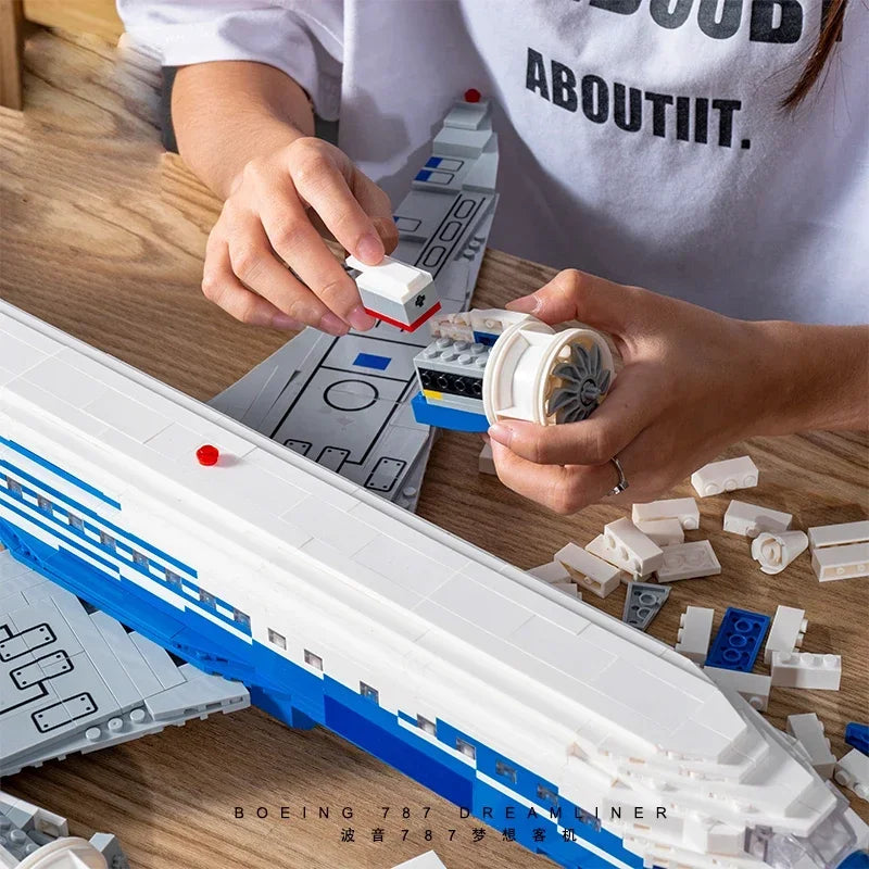 Lego STYLE 1349PCS Boeing 787 Dreamliner Airplane