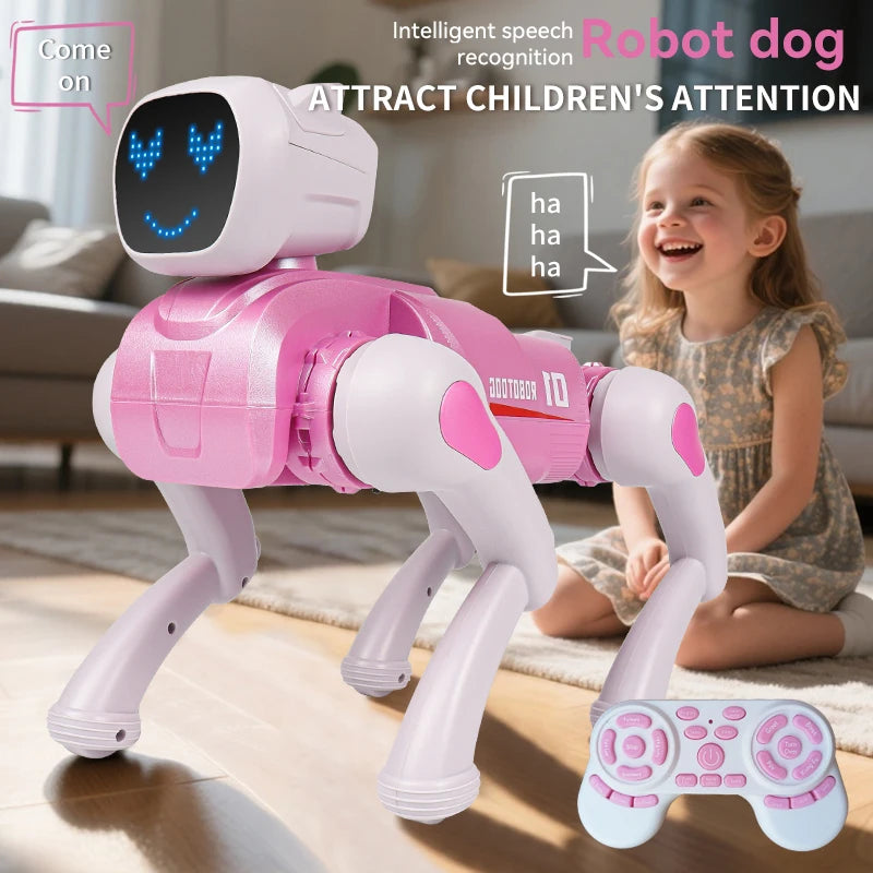 BK Toys Co. AI Smart RC Robot Dog Toys Voice Command, Programmable and more