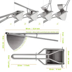 Nawongo Fruit Vegetable Juicer Potato Ricer Stainless Steel Potato Masher Heavy Duty Potato Ricer Masher for Baby Food kitchen items