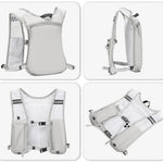 Reflective Lightweight Running Vest for Biking & Sports with Hydration Chest Pack Phone Storage Pocket Outdoor Gear