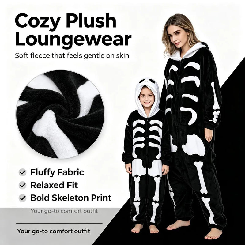 Halloween Pumpkin – Plush Orange Jumpsuit Costume for Adults & Kids, Unisex Carnival Party Outfit, Cosplay & Dress-Up Kigurumi Onesie Costume