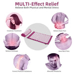Acupressure Mat Sensi Massage Mat Pillow Set  applicator for Neck Foot Yoga Mat with Needle Back Cushion