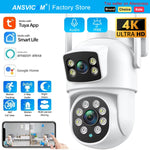 8MP Dual Lens Tuya Wifi Security Camera