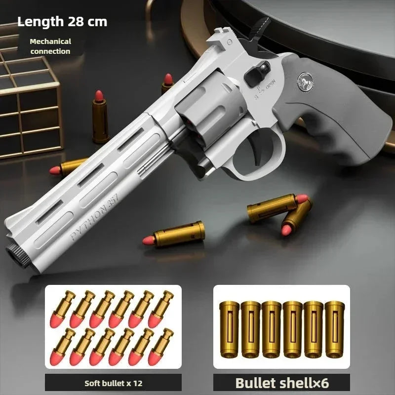 Toy Revolver Continuous Firing ZP5 Soft Dart Blaster Toy