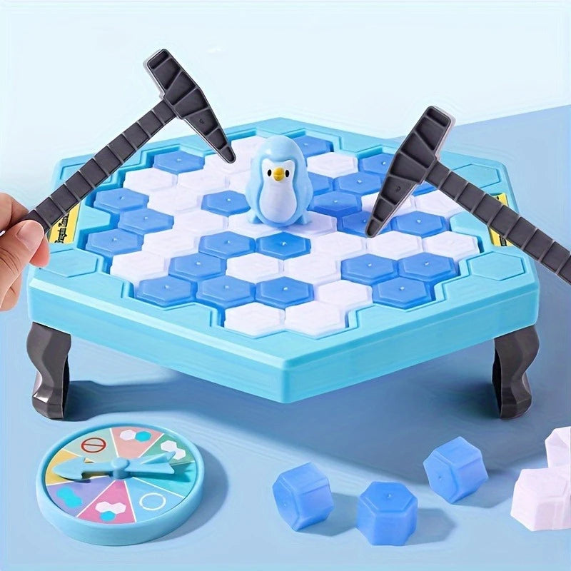 Save The Penguin Ice Tapping Rescue Game