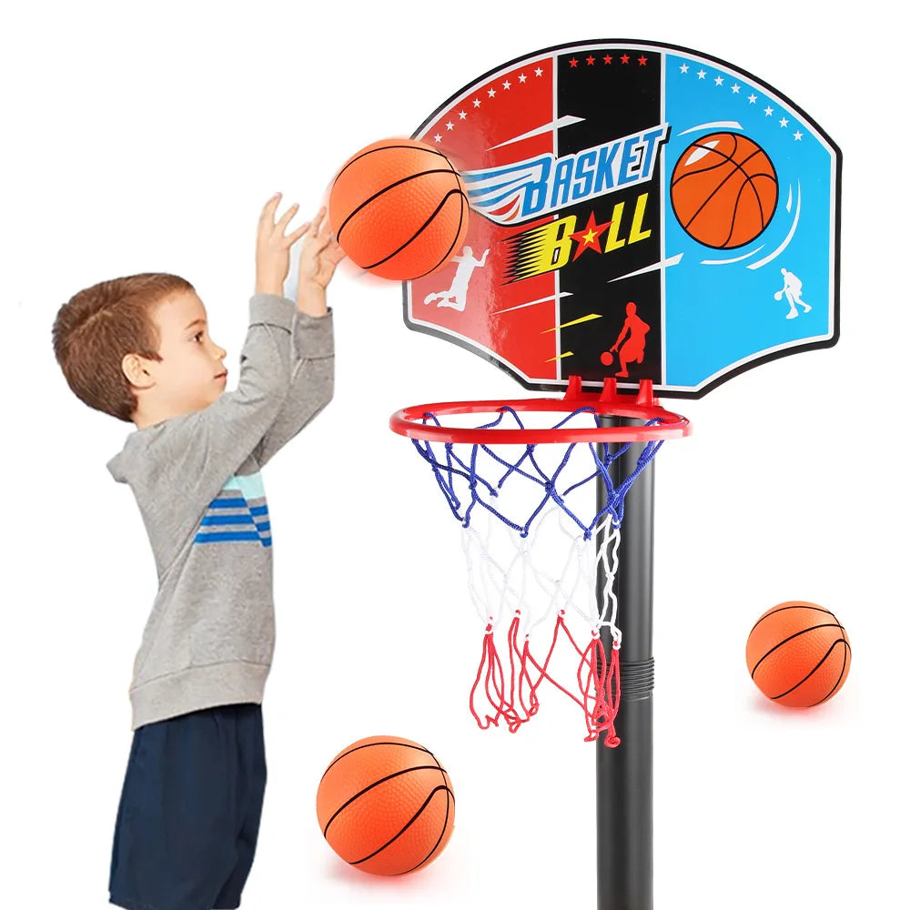Basketball Hoop for Toddler's, Kids, etc 52-115CM Stand Rack