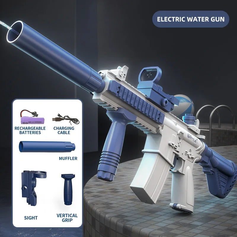 M416 Water Toy Gun Electric Pistol Shooting Toy Full Automatic