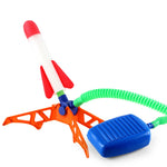 Kids Rocket Launcher Step Pump Power Air Pressed Stomp Outdoor