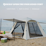 2–3 Person Pop-Up Camping Tent – Waterproof & Windproof with Carry Bag