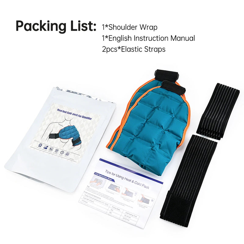 Large Ice Pack For Back/Waist/Knee/Shoulder Reusable Hot And Cold Compress Gel Pad Sports Injury Care Swelling Bruise Ice Wrap