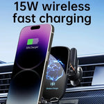 UYUXIO Car Phone Holder Wireless Car Charger