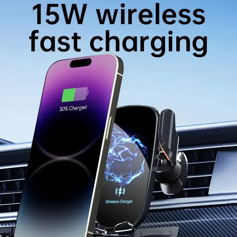 UYUXIO Car Phone Holder Wireless Car Charger
