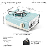 BISINNA Camping Gas Burner Portable Gas Cassette Stove 4200W