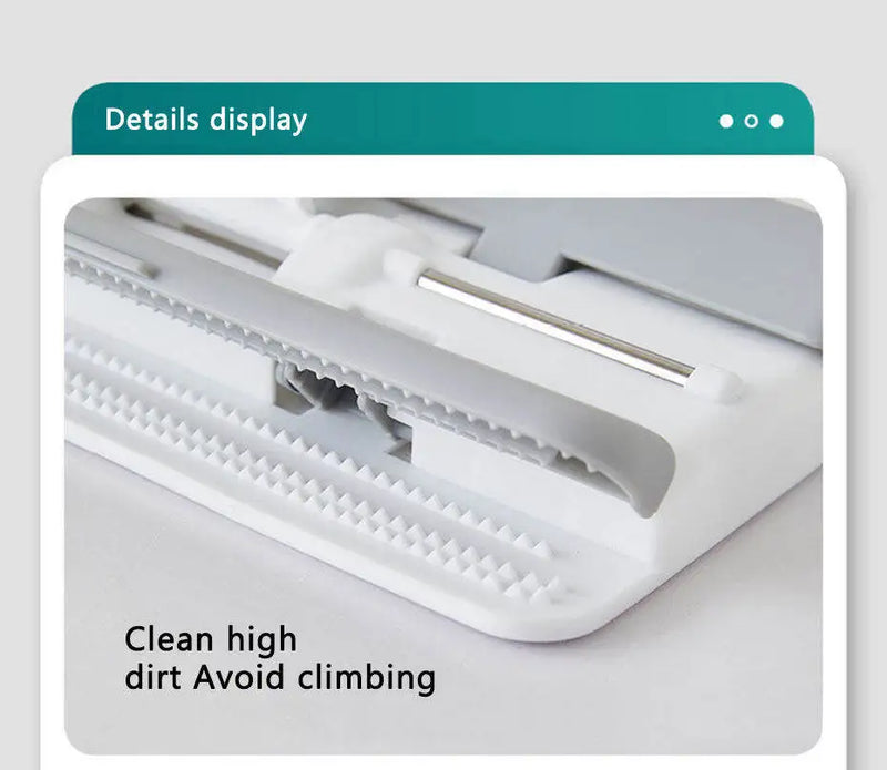 Sabca Clip-On Face Towel Mop Electrostatic Dust Removal Mop Disposable Face Paper Mop For Cleaner Wipes/Dry/Cloth