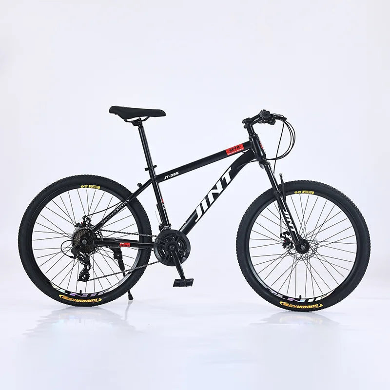 JINT 26Inch Mountain Bike Variable Speed Off-Road Mountain Bike Student Outdoor Men and Women Shock Absorber Bicycle