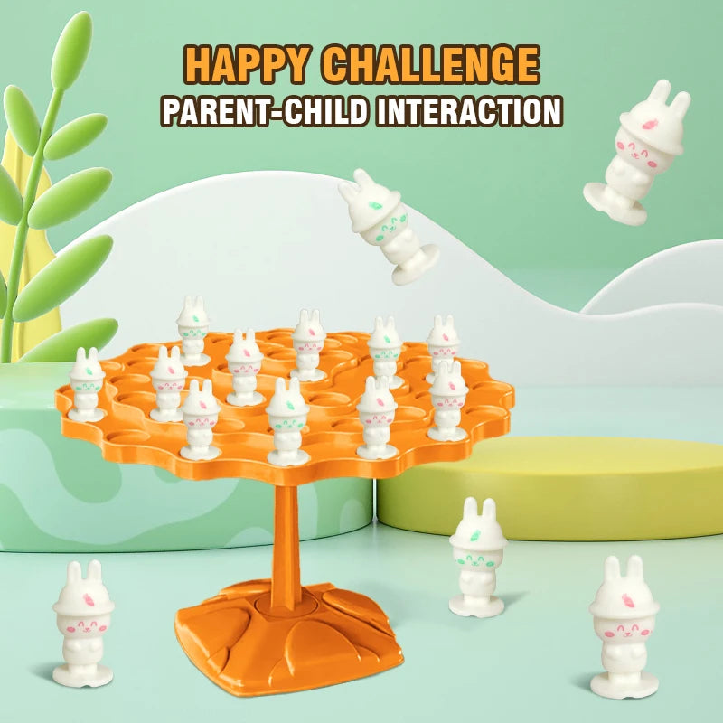 Fun Frog Balance Tree Children Math Toys Balancing Board Game