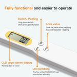 MasterBro Mini Spoon Scale Digital Kitchen Scale Electronic LCD Food Scale 0.1-500g Cooking Flour Milk Coffee Powder Weight Measure Spoon
