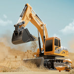 east Toys Remote Control Excavator, Dump Truck, Bulldozer