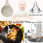 MasterBro 36pcs silicone utensil cooking set with holder