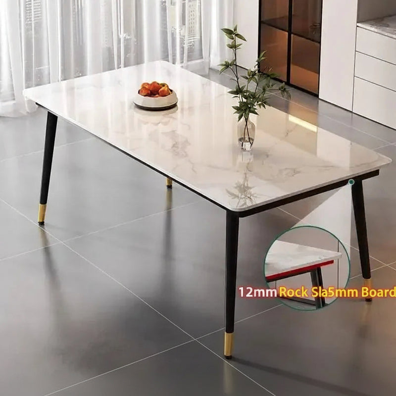 AOLIVIYA Italian Classic Simple Modern Light Dining Table For Home Family Living Room Eating Desk Practical A785213