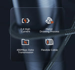Toocki 2.4A USB A to Lightning