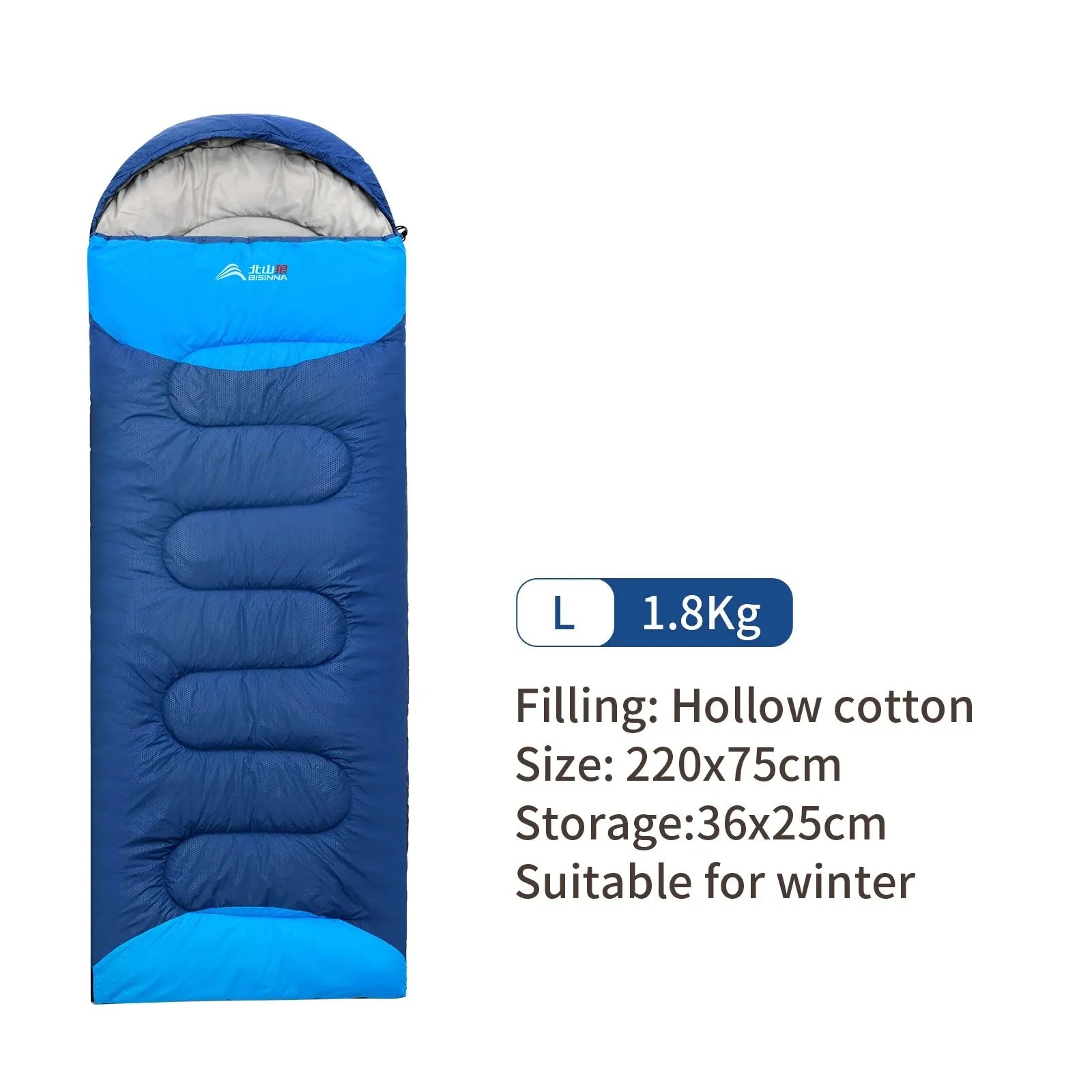 BISINNA Camping Sleeping Bag Ultralight Waterproof