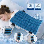 Large Ice Pack For Back/Waist/Knee/Shoulder Reusable Hot And Cold Compress Gel Pad Sports Injury Care Swelling Bruise Ice Wrap