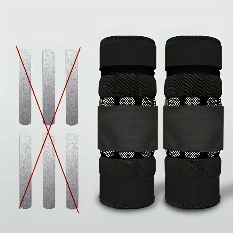 4 adjustable ankle/wrist weight straps - Weight packs for leg and arm training, suitable for walking and running exercises