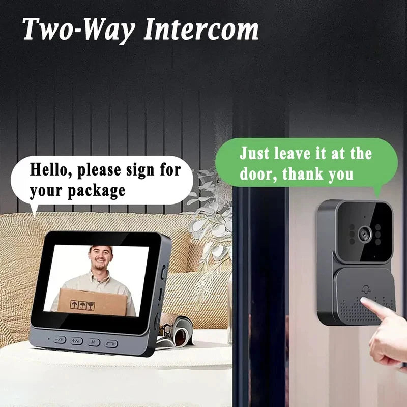 Smart Wireless Doorbell Video Camera with Tablet