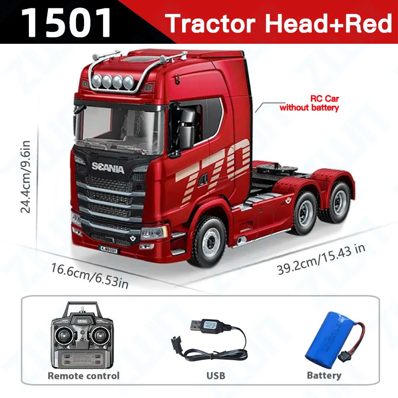 HUINA RC Truck with Light 1:18 4WD