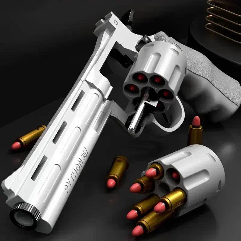 Toy Revolver Continuous Firing ZP5 Soft Dart Blaster Toy