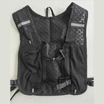 Reflective Lightweight Running Vest for Biking & Sports with Hydration Chest Pack Phone Storage Pocket Outdoor Gear
