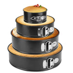 Bakemester 4/7/9/10 Inch Round Cake Mold Springform Pan Nonstick Leakproof Cheesecake Brownies Baking Pan with Removable BottomCake Tools
