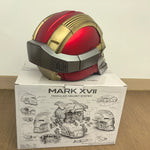 1:1 Iron Man MK5 Helmet – Wearable & Transformable Electronic Helmet, Voice-Activated Opening & Closing, Cosplay Costume Prop, Collectible Decoration & Gift