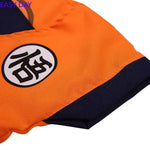 NEW Goku Cosplay Costume for Kids & Adults – Son Goku Super Saiyan Training Suit with Wig, Party Outfit