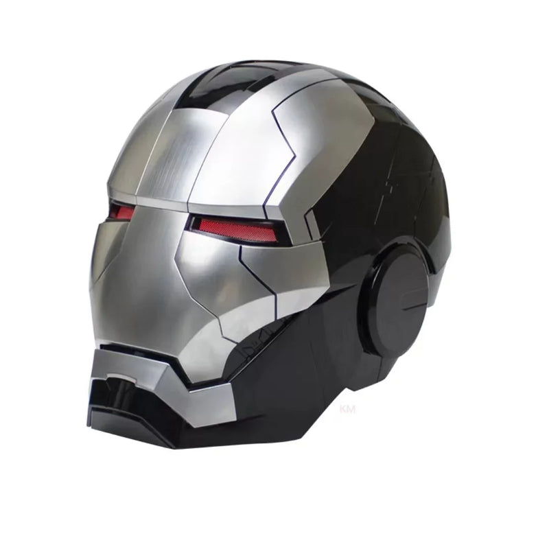 1:1 Iron Man MK5 Helmet – Wearable & Transformable Electronic Helmet, Voice-Activated Opening & Closing, Cosplay Costume Prop, Collectible Decoration & Gift