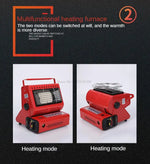 Multi-Functional Heater and Stove, Camping Outdoor Heating