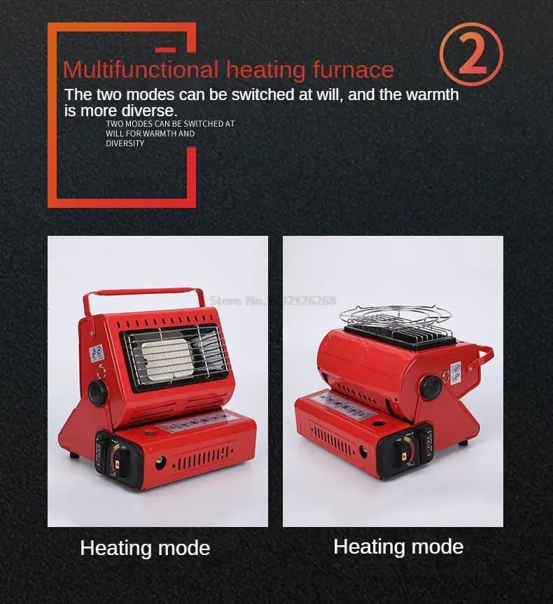 Multi-Functional Heater and Stove, Camping Outdoor Heating