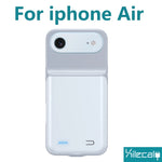 Xilecaly Smart Battery Charger Case For iPhone, Battery Pack Power Bank External Charging Cover For iPhone