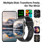 LAXASFIT 2.01 Inch Curved Screen Smart Watch