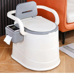 east Camping Portable Camping & Emergency Toilet with Lid – Grey