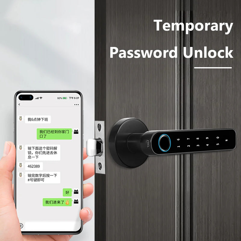 Smart Fingerprint Door Lock Keyless Entry